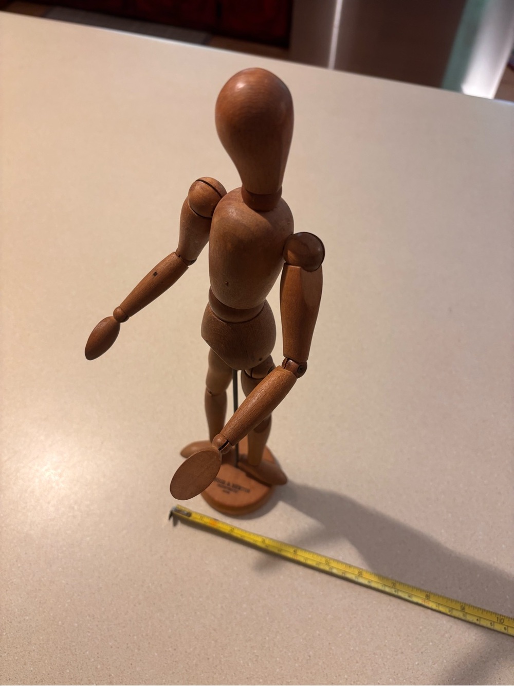 Vintage Windsor and Newton Wooden Artist Mannequin Figure